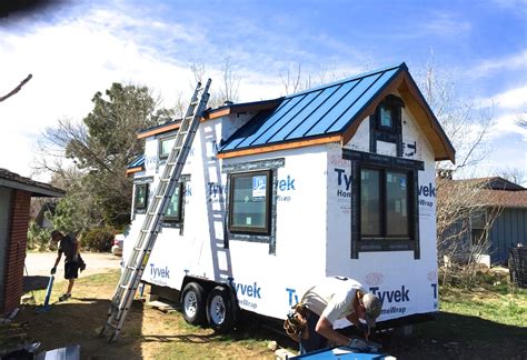 tiny house with metal roof|contemporary homes with metal roofs.